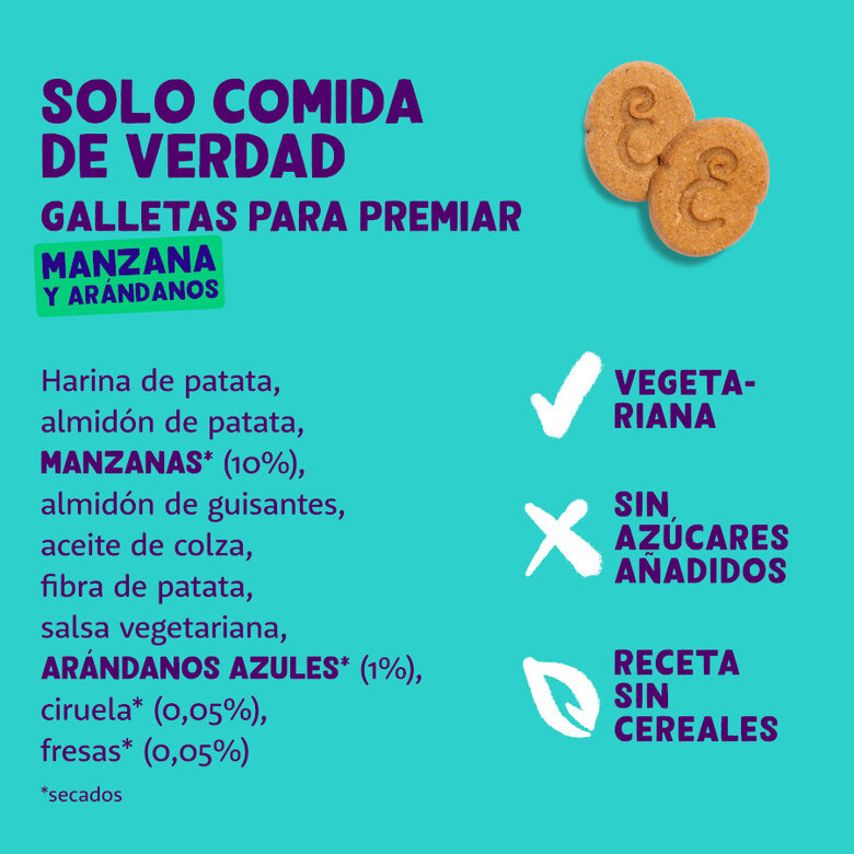 400 g Edgard y Cooper Biscoitos de Maçã para cães ,  Imagem número 2 400 g Edgard y Cooper Biscoitos de Maçã para cães , , large Imagem número 2